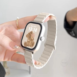 Dây đeo vòng từ tính cho Xiaomi Redmi Watch 6 5 3 4 Active Smart Watch Band Vòng đeo tay silicon Redmi Watch 5 Lite Phụ kiện dây đeo cổ tay