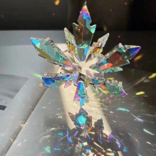 Sáng Tạo Streamer Bông Tuyết Pha Lê Mặt Dây Chuyền Để Bàn Đồ Trang Trí Cặp Đôi ins Phong Cách Hộp Quà Tặng Ba Chiều Quà Tặng fdsfd