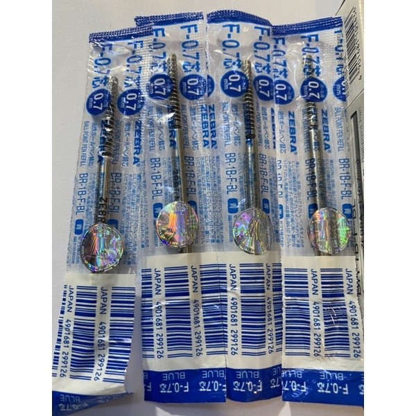 [ CHÍNH HÃNG ] Ruột bút bi Zebra F301 F 301 0.7mm có tem chính hãng.