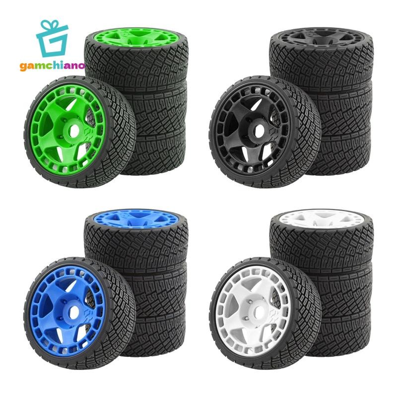 Gamchiano 4x RC Xe Bánh Xe Và Lốp Lắp Ráp RC Xe Bánh Xích Lốp 1 / 7 1 / ...