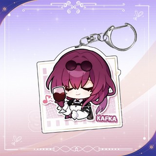 Goodme Blade Kafka Anime Móc Khóa Honkai Star Rail Nam Móc Chìa Khóa Cho Nữ Thời Trang Quyến Rũ Hình Acrylic Móc Khóa Mặt Dây Chuyền Quà Tặng