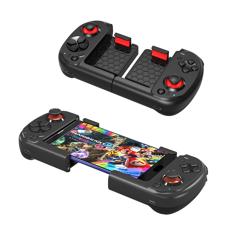 Bộ điều khiển trò chơi không dây Maoedge với tay cầm chơi Game điện thoại Bluetooth kiểu chia cho bộ điều khiển PC Android iOS