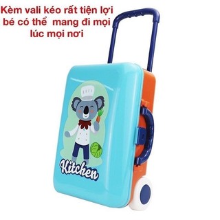 Bộ Đồ Chơi Vali Kéo Nghề Nghiệp – Bác Sỹ, Kỹ Sư, Nấu Ăn, Trang Điểm Cho Bé Khám Phá Tài Năng