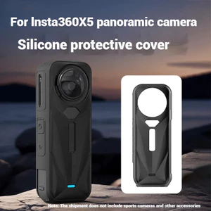 Dành cho vỏ silicon Insta360 X5, Vỏ thân máy ảnh hành động, Vỏ bảo vệ chống bụi và bụi X5, Phụ kiện X5