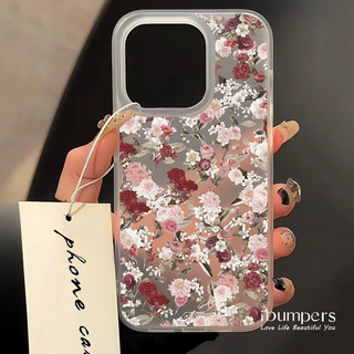 ibumpers Ốp Điện Thoại iPhone Dễ Thương Nhiều Màu Sắc Họa Tiết Hoạt Hình Ốp Lưng Trong Suốt Nhám Mờ Chống Bẩn Chống Sốc Cho IPhone 16 15 14 12 13 11 Pro Max IP 7 8 Plus X XS XR