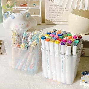 Dung Tích Lớn Để Bàn Lưu Trữ Để Bàn Sắp Xếp Bút Chì Trưng Bày Cốc Văn Phòng Đơn Giản Đồ Dùng Học Tập Hộp Văn Phòng Phẩm VN
