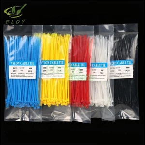 100 Cái / túi 3X150MM Cao Cấp Tự Khóa Nylon Nhiều Màu VN