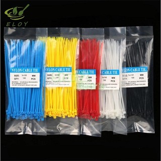 [MAO] 100 Cái / túi 3X150MM Cao Cấp Tự Khóa Nylon Nhiều Màu VN