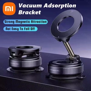 Xiaomi 360° Giá đỡ điện thoại từ tính chân không có thể điều chỉnh Giá đỡ điện thoại di động từ tính rảnh tay cho bàn làm việc / phòng tắm / ô tô Giá đỡ đa năng