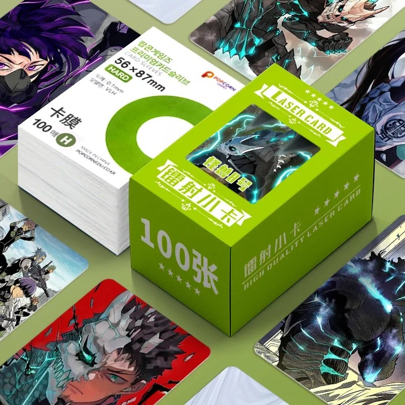 Kaiju No. 8 Thẻ LOMO ba chiều – Bộ 100 Thẻ Ảnh Mini Không Phản Hồi (Sưu Tập Anime)