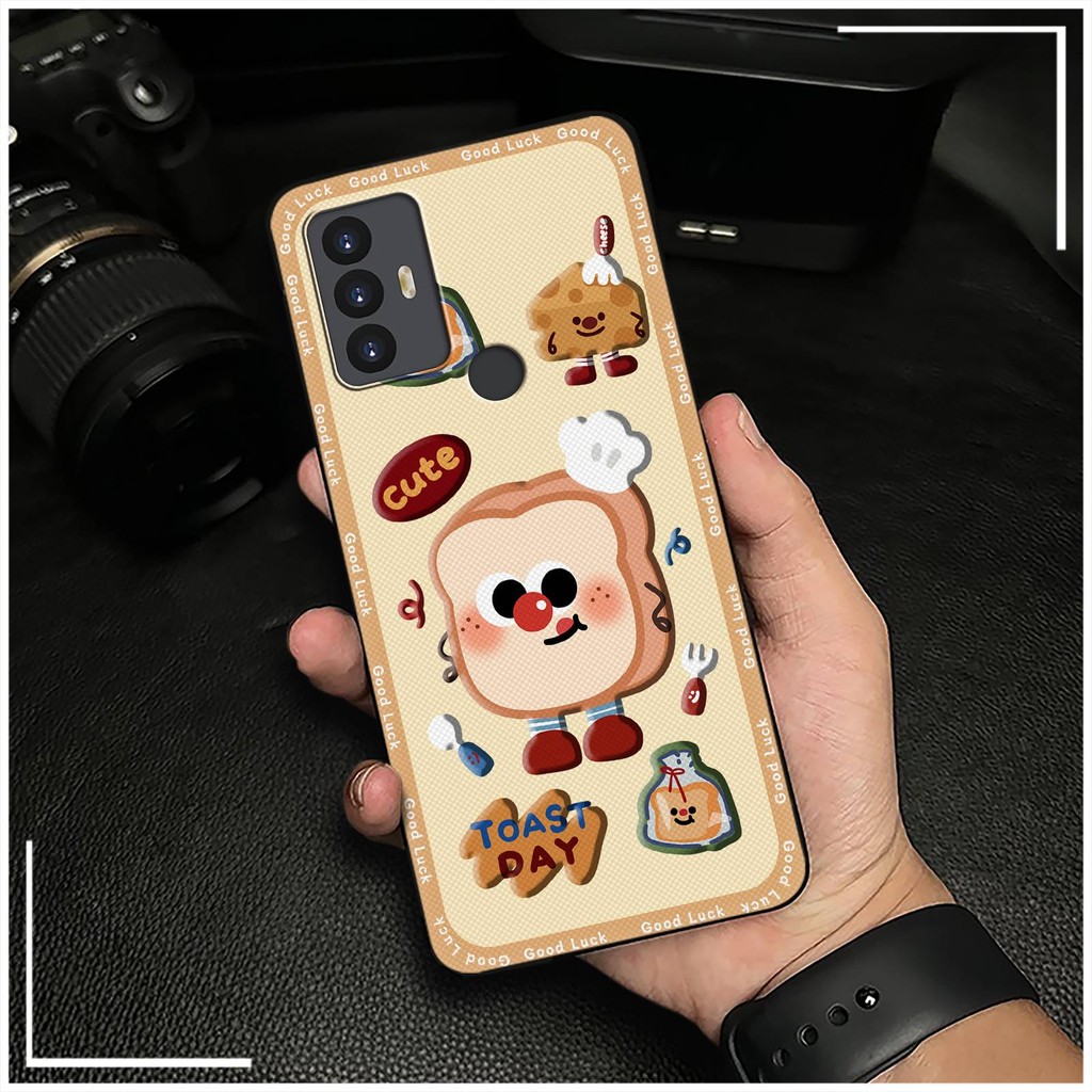 Ốp Điện Thoại Graffiti Chống Va Đập Cho TCL 30SE / 30E / 306 / 305 / Sharp Aquos V6 / V6 Plus TPU Silicone Dễ Thương Bọc Toàn Bộ Chống Bụi Bền Bảo Vệ Chống Bụi Bẩn Vỏ Mềm Chống Thấm Nước Hoạt Hình