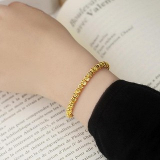 Thời Trang Thép Titan Vòng Tay Có Thể Điều Chỉnh Hạt Vòng Tay Ins Niche Thiết Kế Vòng Tay Thời Trang Cho Nữ Cô Gái Quà Tặng Phụ Kiện Trang Sức