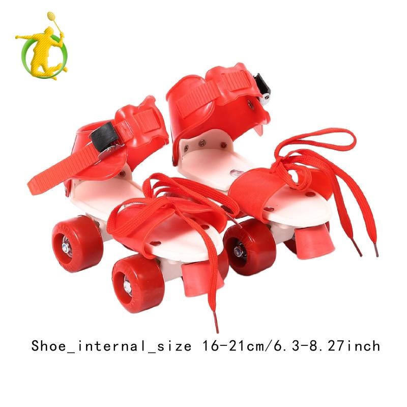 Giày trượt patin có thể điều chỉnh cho trẻ em Hàng đôi 4 bánh Xe Ván trượt Quad nội tuyến cho trẻ em