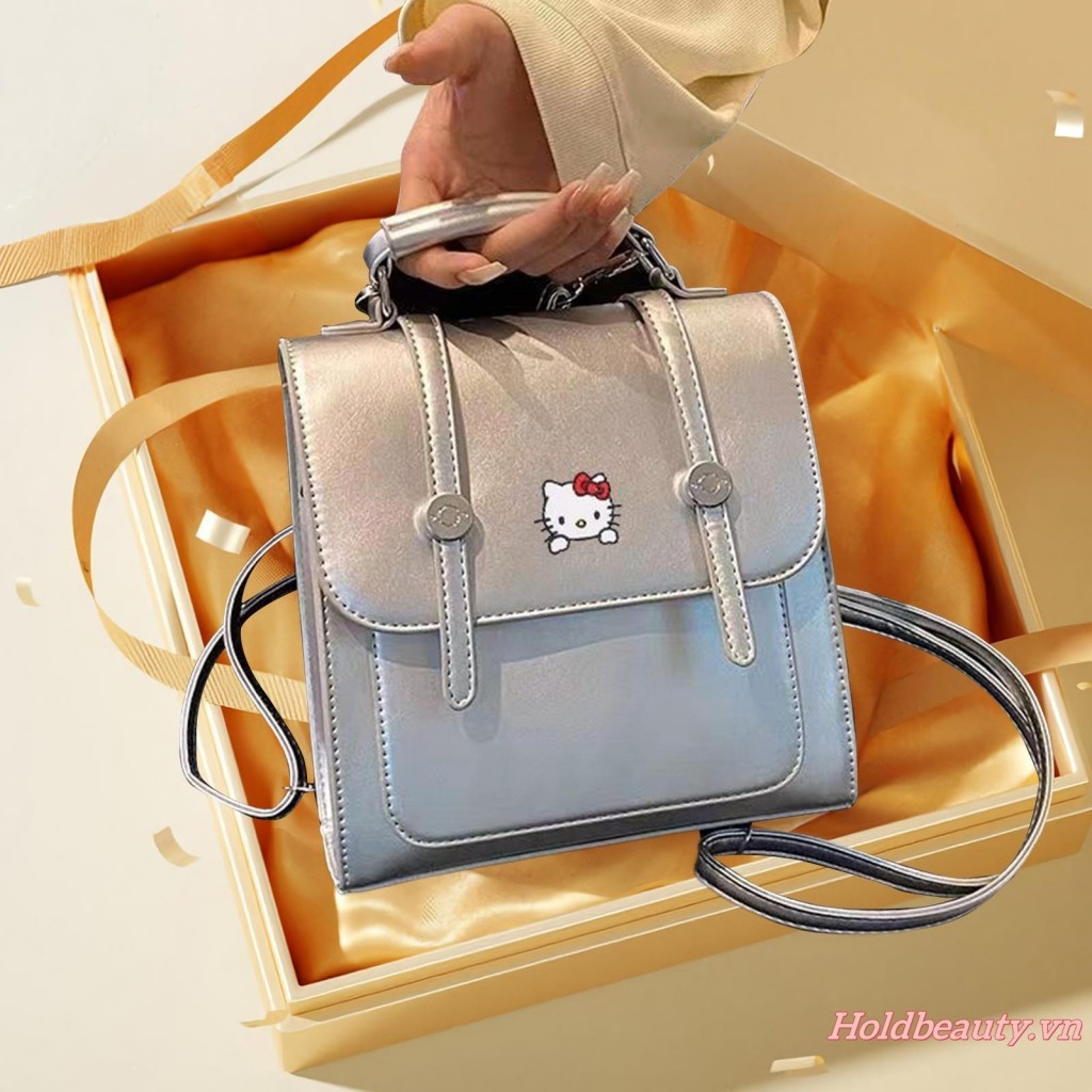 Balo Sanrio Hello Kitty Mini Đa Năng Dung Tích Lớn Daypack Dành Cho Nữ Bé Gái