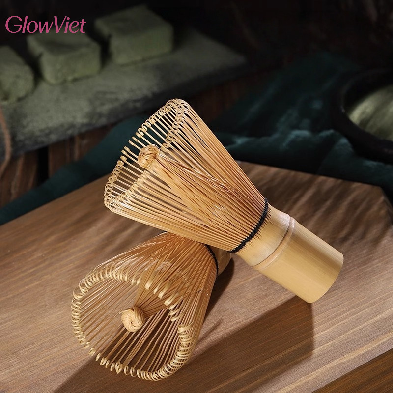 Chổi Chasen Tre Thủ Công,Tre Già Tự Nhiên, Thủ Công Mài Nhẵn,Dùng Cho Trà Đạo & Quà Tặng Cao Cấp