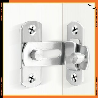 Then cài khóa cửa, chốt khóa cửa chất inox bền bỉ và chắc chắn SUNND