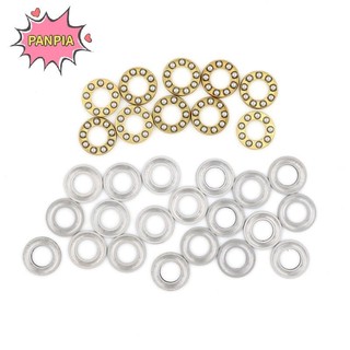 Pnpia 10 Chiếc Mẫu F8-16M 8x16x5mm Lực Đẩy Thu Nhỏ Trục Kim Loại Vòng Bi Máy Bay Boutique