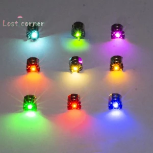 Đèn LED từ tính cho mô hình ô tô DIY, nhân vật hành động, kèm nam châm