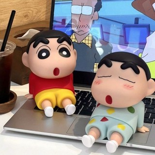 Sáng Tạo Điện Thoại Di Động Máy Tính Bảng Đứng Dễ Thương Anime Nhân Vật Crayon Shin-chan Giá Đỡ Điện Thoại Để Bàn Đồ Trang Trí Phụ Kiện Quà Tặng