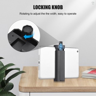 Hilivn) Điện thoại thông minh Máy tính bảng Giá đỡ điện thoại Kẹp 13cm-24.5cm / 5.11in-9.64in Chiều rộng có thể điều chỉnh với giá đỡ giày lạnh 1 / 4in Lỗ ren Tương thích với điện thoại thông minh máy tính bảng iPad