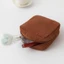 Túi đựng son môi trang điểm FAVORITEGOODS, Túi đựng mỹ phẩm Mini du lịch, Túi vải nhung di động Túi nhỏ vệ sinh Khăn ăn tổ chức