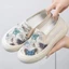Giày nữ vải Canvas thời trang mới mùa xuân 2025