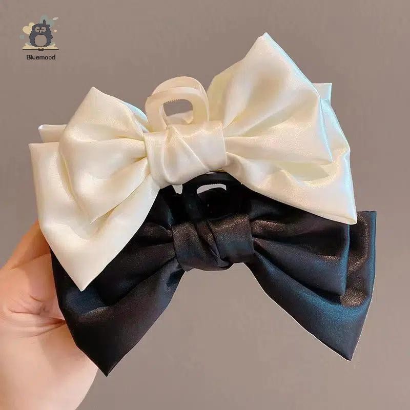 [Bluemood] Kẹp tóc hai mặt rộng rãi thanh lịch Hàn Quốc Kẹp tóc Acrylic Kẹp tóc Barrette Cua Kẹp tóc cho nữ Cô gái Mũ nón đơn giản Phụ kiện tóc Mới