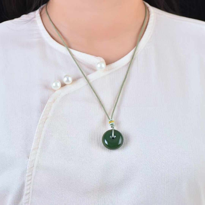 Boutique Hetian Khóa an toàn Phụ kiện thời trang Mặc hàng ngày Đơn giản Phù hợp với mọi trận đấu
