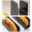 Exhila Bộ 4 Khuôn Bánh Mì Thép Carbon Hình Dạng Tinh Tế Xử Lý Khuôn Nướng Bánh Để Nướng Thịt Heo Hoàn Hảo Chop Buns Tại Nhà