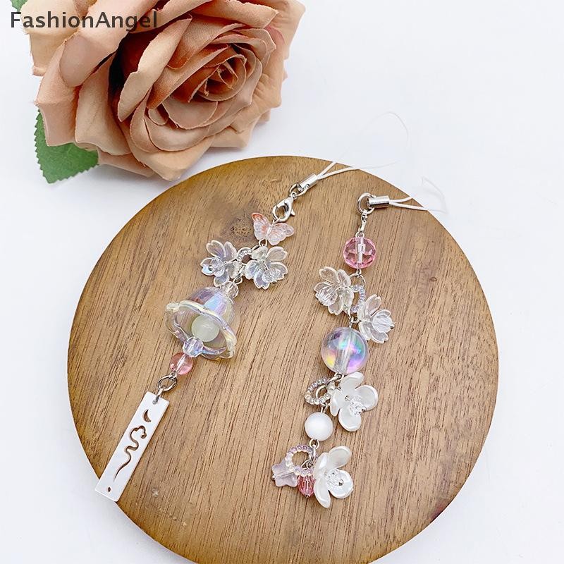 Fashionangel Y2K Thạch Sứa Dây Điện Thoại Cổ Tích Ngọt Đính Hạt Điện Thoại Di Động Dây Móc Khóa Bé Gái Thẩm Mỹ Điện Thoại Quyến Rũ Dành Cho Nữ Cô Gái VN