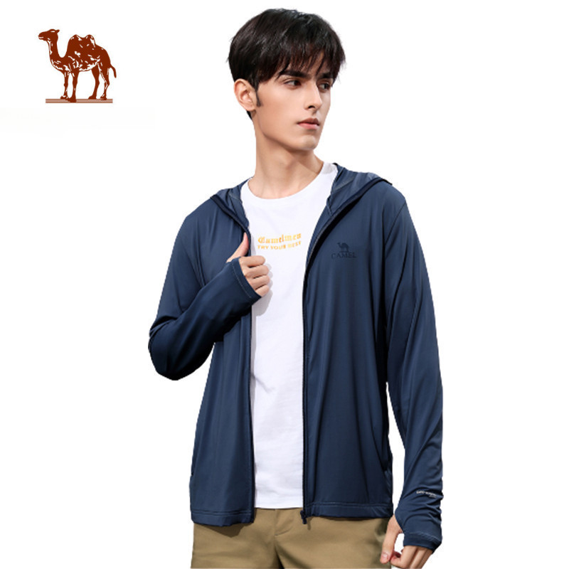 Ảnh Áo khoác thể thao CAMEL CROWN chống tia cực tím thoáng khí tùy chọn màu sắc dành cho nam 1