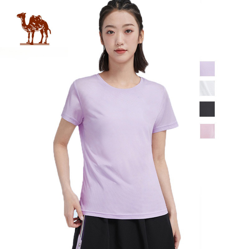 Ảnh Áo thun CAMEL CROWN thể thao chất liệu nhanh khô cao cấp cho nữ 1