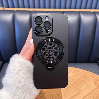 Giá đỡ con quay hồi chuyển PC mờ sang trọng cho iPhone16 15 14 13 12 11 Pro MAX IXS MAX XR XS 7 8 Plus Bảo vệ Camera chống sốc Vỏ cứng mờ