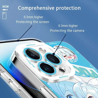 Ốp Lưng Cho Huawei P30 Pro Honor 90 Lite X9A X9B X8B X7B 20 Nova 3i 5T 7i 6SE 7SE 9SE Y9 Prime 2019 Blue Archive Phim Hoạt Hình Anime Bảo Vệ Toàn Diện Vỏ Điện Thoại Trong Suốt