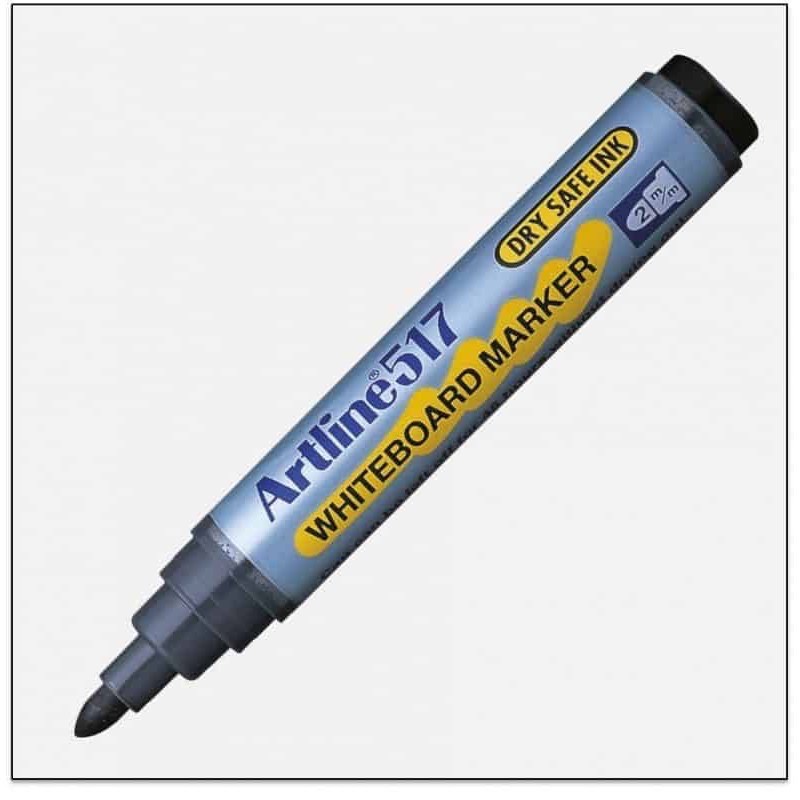 Bút lông, bút phớt, bút dạ viết bảng xóa được Nhật Bản Artline EK-517