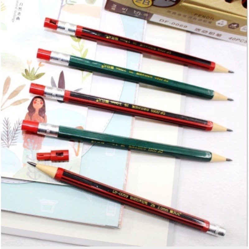 [ TÔ TRẮC NGHIỆM ] Bút chì bấm lõi lớn 2.0mm / ống ruột.