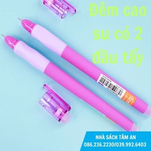 Bút bi gel nước mực xóa được M&G 0.5 AKPB 7530 - Mực Tím - M&G nét 0.5mm