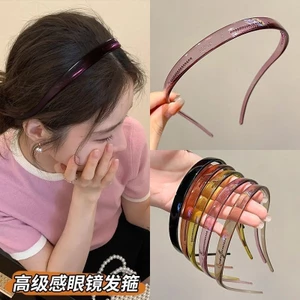 Cài tóc nhựa trong suốt có răng cưa giữ tóc kiểu dáng mới đẹp đơn giản cho nữ