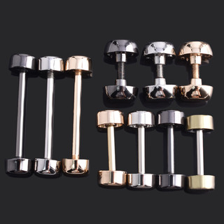 ☀Khóa vít bằng đồng nguyên chất, phụ kiện túi, khóa vít, phụ kiện cố định, khóa trang trí dày, nút vít cong XAHQ