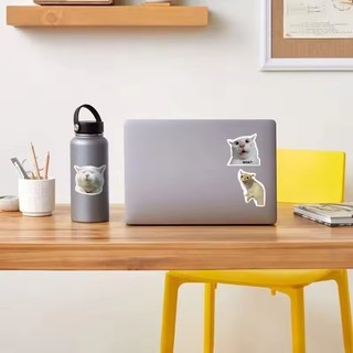 Bộ 50 Ngộ nghĩnh Mèo Meme Hoạt Hình Dán Kawaii Anime Chống Thấm Nước Vali Xe Đạp Đàn Guitar Notebook Đề Can Vui Vẻ Quà Tặng Cho Trẻ Em