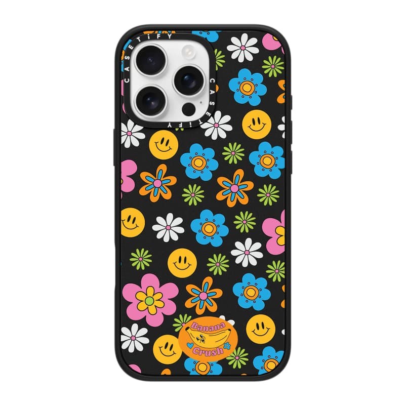 CASETiFY X Smile Case Matte Black Matte Purple Matte RosePink Clear Hard Case Impact Case cho Apple IPhone 13 14 15 16 Pro Max có hộp