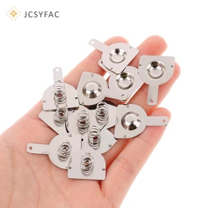 JCSYFAC 100 chiếc 18650 tấm lò xo tiếp xúc đơn dương và âm 50 Cặp 16x18.5mm Mới
