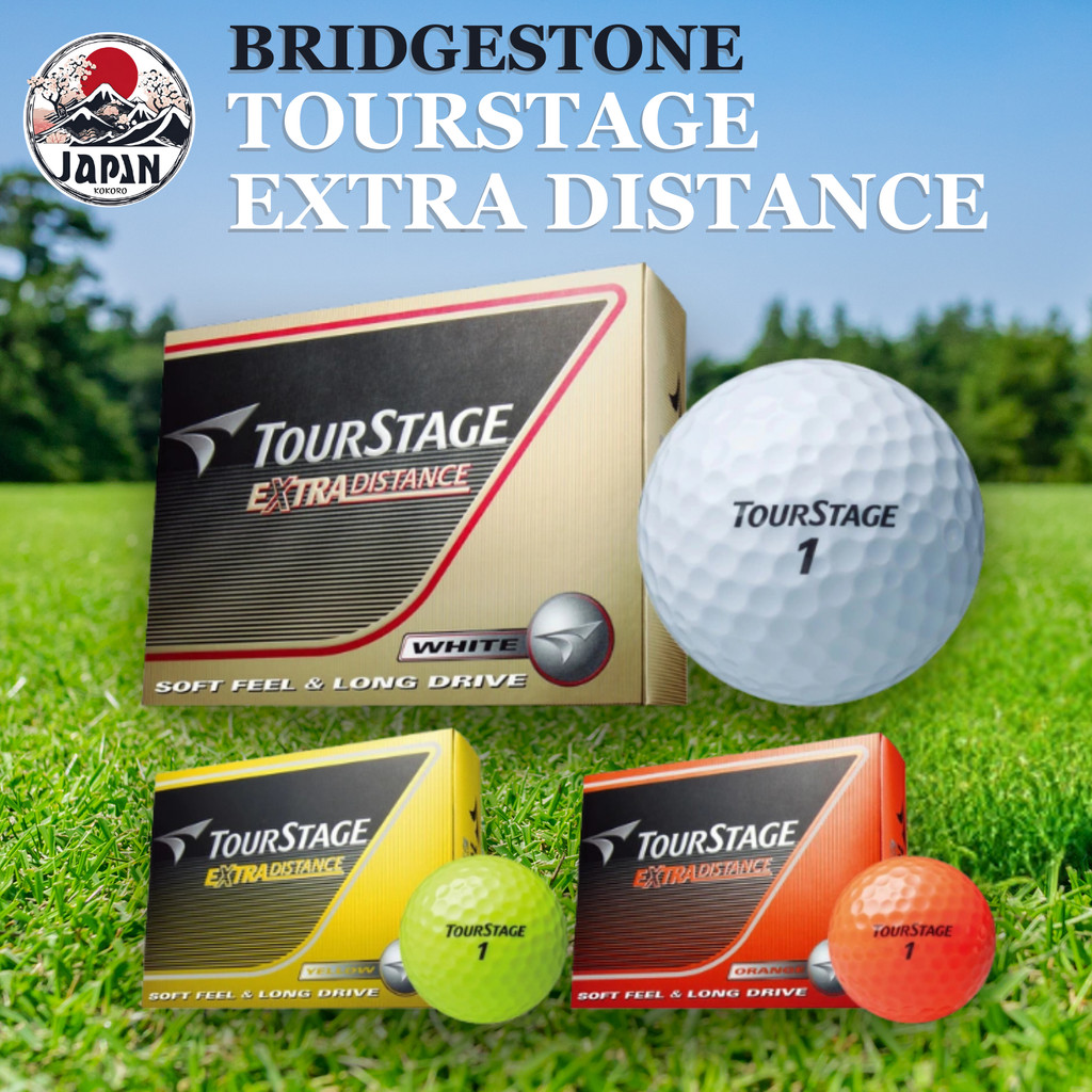 Bóng Golf Bridgestone TOURSTAGE Extra Distance – 2 Lớp, Vỏ Ionomer