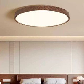 AIMI Đèn Trần LED Bắc Âu Tricolor Phòng Khách Đèn Trung Tâm Tròn Thích Hợp Cho Phòng Ngủ Ăn Khách Nghiên Cứu
