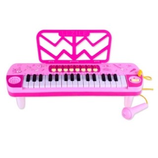 Đồ Chơi Đàn Piano Cho Bé – Có Đèn, Nhạc Và Micro Chuẩn Âm, Phát Triển Kỹ Năng Âm Nhạc Cho Trẻ Em