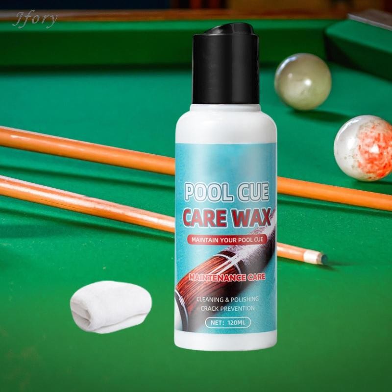 Jfory Pool Cue Đánh Bóng Sáp Bida Phụ Kiện 120ml Bảo Vệ Chống nứt Cue