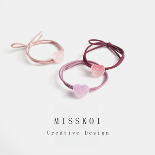 MISMEMO Phiên Bản Hàn Quốc ins Hair Rope Star Gummy Độc Đáo Tươi Dễ Thương Dây Buộc Tóc