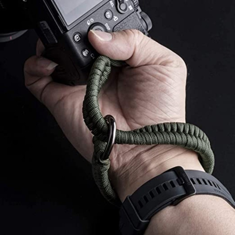 HIk Camera Chống Mất Dây Đeo Cổ Tay Dù Dây Tay Phát Hành Nhanh Dây Di Động Có Thể Điều Chỉnh Cho Ngoài Trời