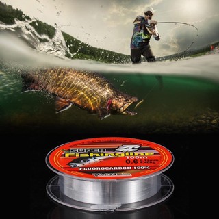<![Vận chuyển nhanh] Dây câu TheHomeCo Fluorocarbon 100m, độ chịu lực từ 0,8 đến 6LB
