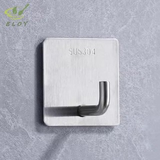 [ELOY] Móc thép không gỉ Móc dính chắc chắn Cửa sau Áo khoác Móc phần cứng Móc áo kim loại không thủng Móc áo VN